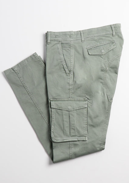 Light Olive Cargo Trousers
