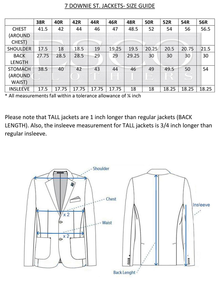 7 DOWNIE ST. SPORT JACKET- BROOKS