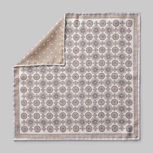 JACK VICTOR SILK POCKET SQUARE