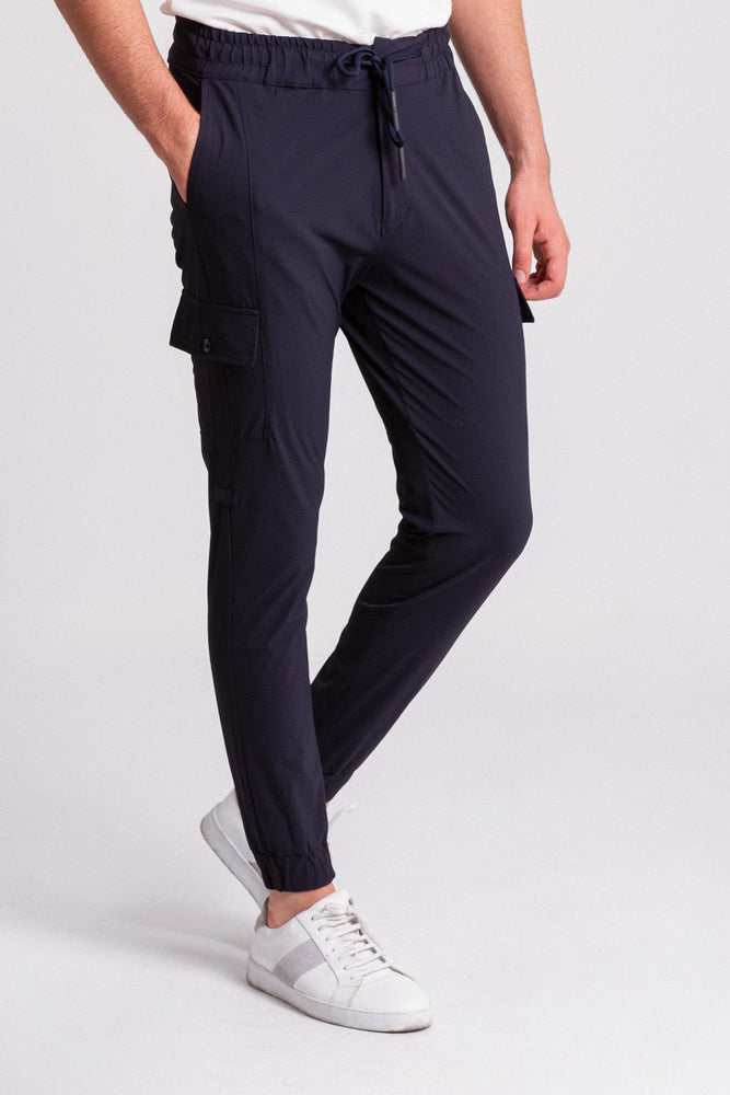 Swadeshi Men's Black Polyester Lycra Fabric Regular Fit Track Pant for  Daily Comfort.